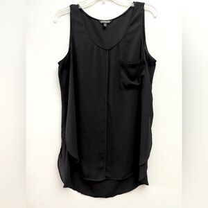 Express Black Sleeveless Tunic